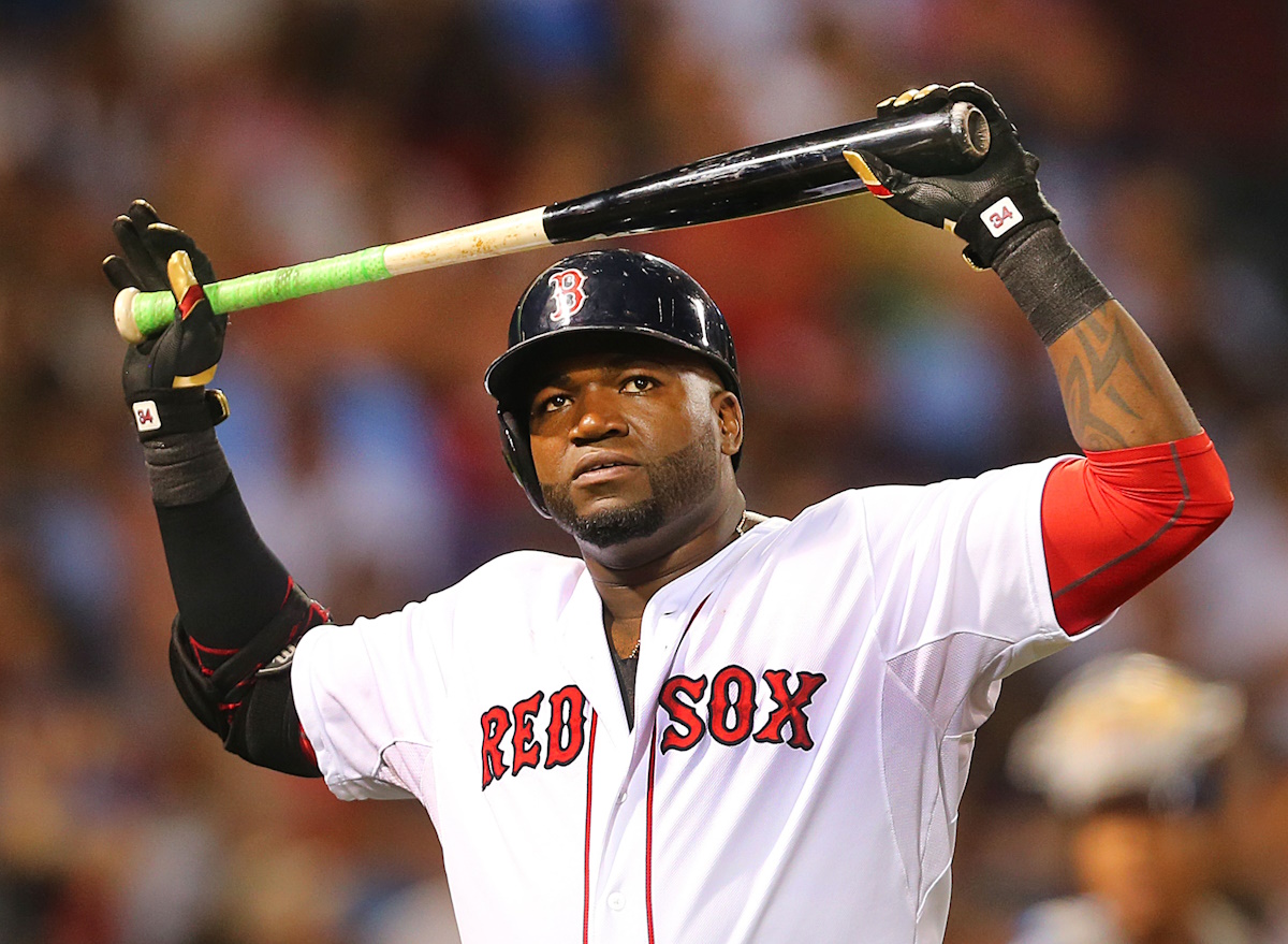 Baseball player swinging bat