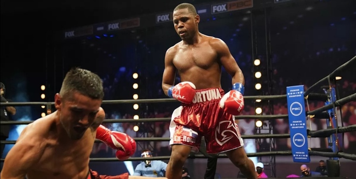 Javier Fortuna in boxing pose